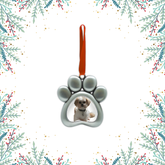 Dog Paw Print Photo Frame