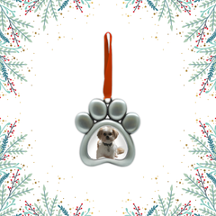 Dog Paw Print Photo Frame