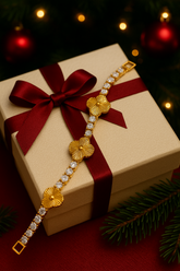 Clover Royale Tennis Bracelet