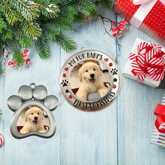 Dog Paw Print Photo Frame