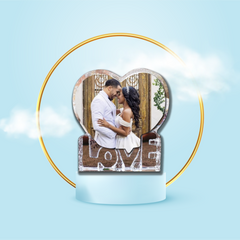 Crystal Heart with Love