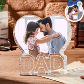 Crystal Heart for Dad