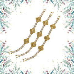 Clover Royale Tennis Bracelet