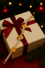 Clover Royale Tennis Bracelet