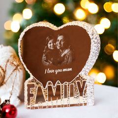 The Family Heart Crystal