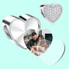 Load image into Gallery viewer, Custom Photo Heart Beads