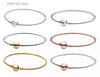 Sterling Silver Moments Bangle Bracelet