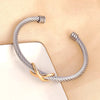 Stainless Steel Wire Thread Bangle