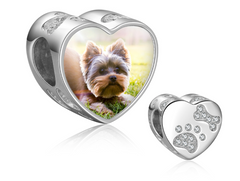Custom Photo Crystal Bead Charms
